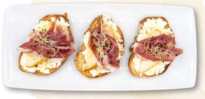Bruschetta Presunto e Pêra