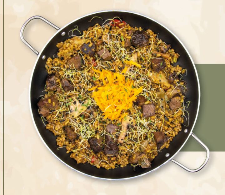 Paella Porco Preto