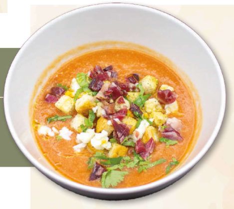 Tradicional Sopa Fria Espanhola
