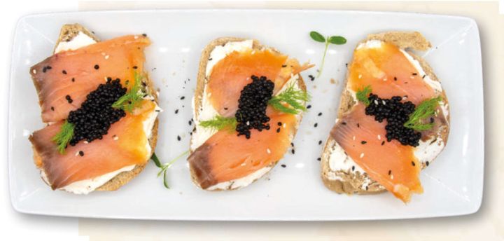 Bruschetta Salmão
