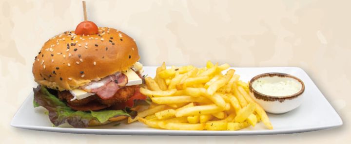 Hambúrguer de Frango