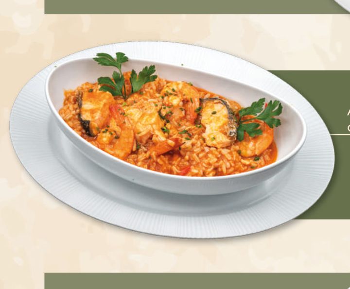 Arroz de Salmão com Camarão
