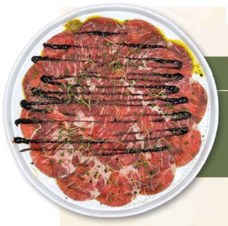 Carpaccio de Porco Preto